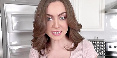 Teaser Teen 18+ Stepsister Finally Puts It In! Ft - Freya Parker