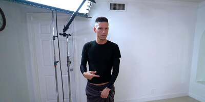 Busty MILF gets oiled up and properly fucked on the couch