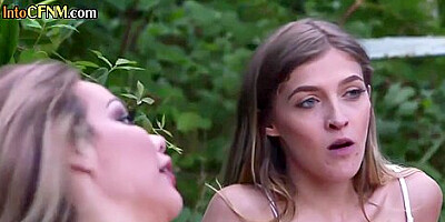 Bikini Cfnm Dominas Blowing Their Sub In Outdoor Sex