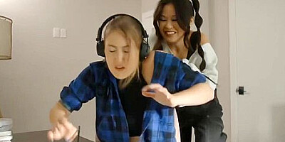 Chanel Camryn, Alexis Tae And Electra Rayne In Asian Coed Seduces Former Babysitter