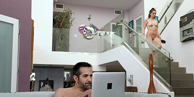 Threesome experience with hot Blair Hudson and Athena Anderson