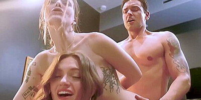 Featuring And Gracie Gatess Double Blowjob Movie