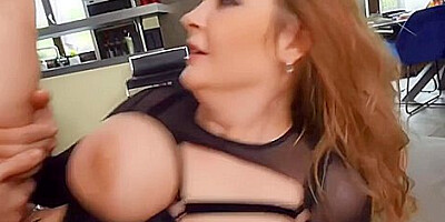 Lewd Cougar Jaw-dropping Adult Clip With Raul Costa And Candy Alexa