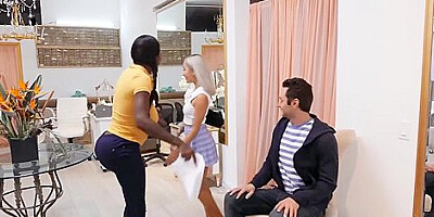 Avery Black - Horny And Ebony Mystique Interracial Les