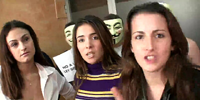 Bukake contra la ley sinde - Bukake against sinde law