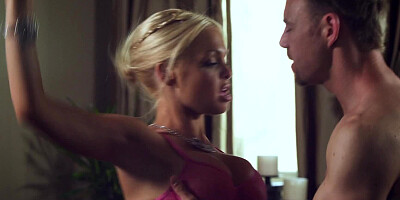 A blonde homewrecker is stealing her friend's husband today