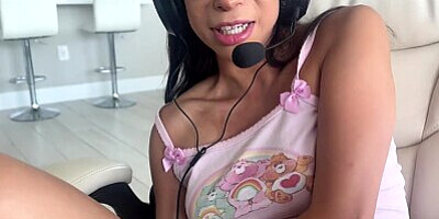 Nerdy Gamer Girl Fucks Step Brother ~ Sona Bella ~ Household Fantasy ~ Scott Stark