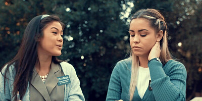 Alina Lopez and Kendra Spade practices lesbian games