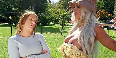 Crazy Sex With The Scarecrow With Danny D And Brooklyn Blue