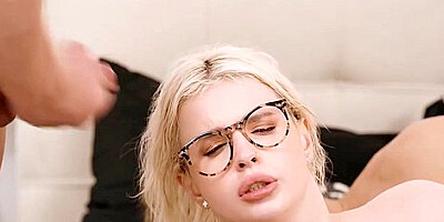 Sucks One Thick Throbbing Cock While Getting Fucked By Another With Martin Spell, Michael Fly And Eliz Benson