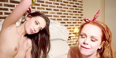 Ella Hughes, Jessy Jones And Gia Paige In And Hot Threesome Sex