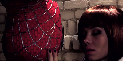 Capri Anderson gets down on her knees to suck hard pecker