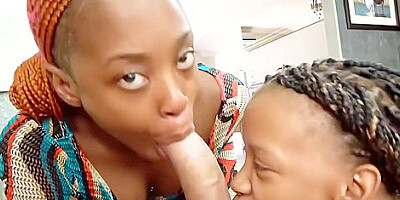 Cock-hungry Black Babes Interracial Foursome