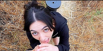 Gets Her Hairy Pussy Covered In Cum - Megan Mistakes