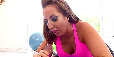 Busty Bombshell Startling Adult Clip