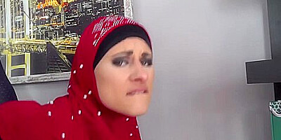 Big-dicked Lawyer Settles For Fine Muslim Cunt - Billie Star