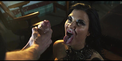 Jasmine Jae takes massive cock deep in her soaking wet pussy