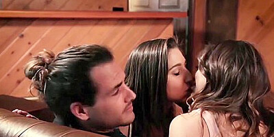 And Sara Luvv Hot Threesome Sex