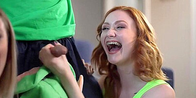 Scarlet Skies, Bratty Sis And Kyler Quinn In Its A Leprechaun Boner And