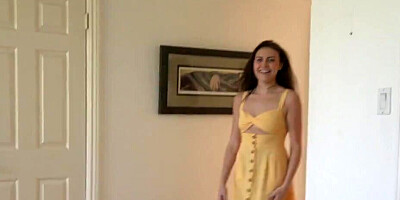 Guy gives cunnilingus and masturbates the teen