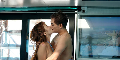 Sweet Asian girl sucks a dick and fucks in this hardcore video