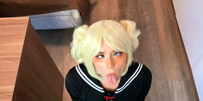 Winsome teen likes role-playing games and sex with boyfriend