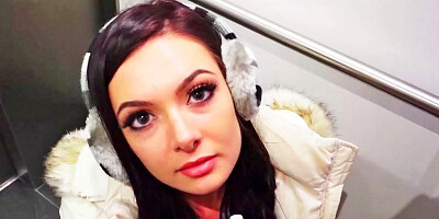 Big ass lady is flashing her body and fucking