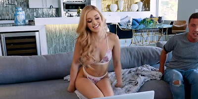 Pierced tits covered with bra entice guy into making it anally