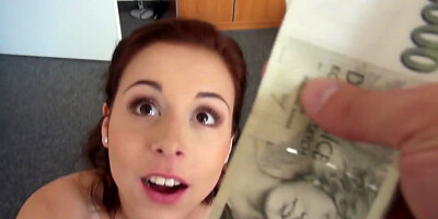 Petite European chick gets nailed in this fantastic POV session