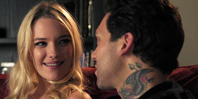 Hot babe Kenna James gets fucked hard by tattooed guy