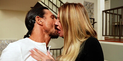 Lolly Dames can't get enough of lover's cock