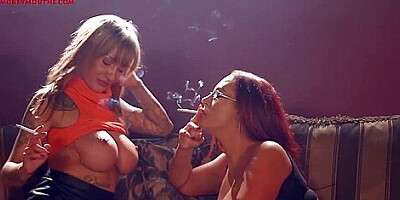 Chantelle Fox & Emma Booty Fetish Sex