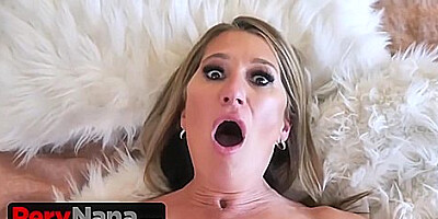 Big Titted Mature Milf Lets Her Step Fills Her Juicy Twat With Jizz To Provoke His Stepmom