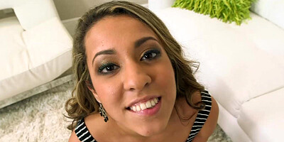 Gorgeous Spphia Ashton is ready to guzzle cum and submit to everything she was told