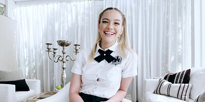 Pigtailed cutie Kenna James knows how to heat things up