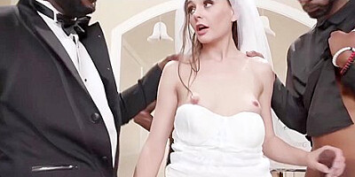 Bride Has Bbc Gangbang Wedding