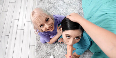 Jasmine Wilde, Jazlyn Ray, and Jessica Starling enjoying each other's company