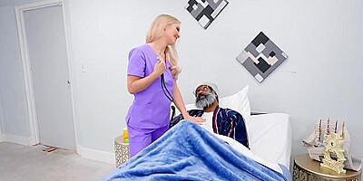 Bbc Man Disguises Himself As The Old Man To Assfuck Hot Nurse - Slimthick Vic