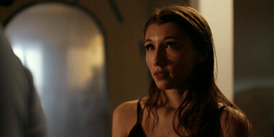 Charming Maya Woulfe has sex with a mysterious worker