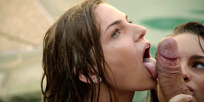 Sydney Cole and Kimmy Granger getting their wet pussies rammed