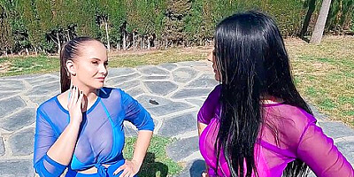 Jennifer Mendez And Maddy Black - And Having Steamy Hot Ffm With Jordi