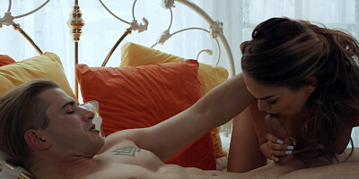Athena Faris seduces her step-cousin