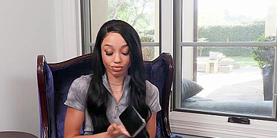 Gabbie Carter - New Ceo Fucks His Secretary After Online Meeting