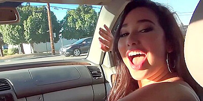 Pounded By A Huge Cock, Big Booty & Big Boobs, Public - Karlee Grey