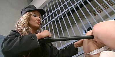 Two Hot Lesbian Girls Having Fun In Prison