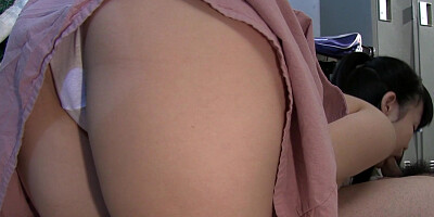 Japanese teen Sayaka Aishiro first anal sex