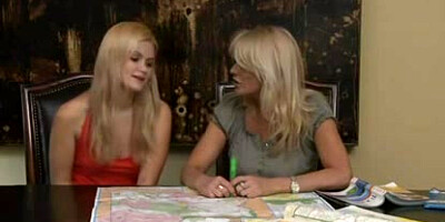 Mature Lady Seduces Shy Youthful Girl. F70