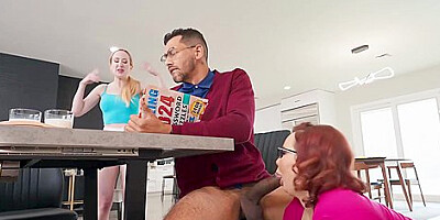 Sucks Massive Black Cock And Gets Sodomized In The Kitchen With Natasha Nice And Alex Jones