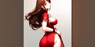 The younger stepsister was by 3 boys.