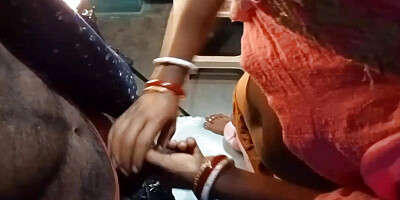 Indian hot bhabhi nice puccy fuck, blowjob and doggy.